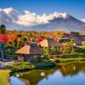 Oshino Hakkai: Ngôi làng cổ tích dưới chân núi Phú Sĩ 